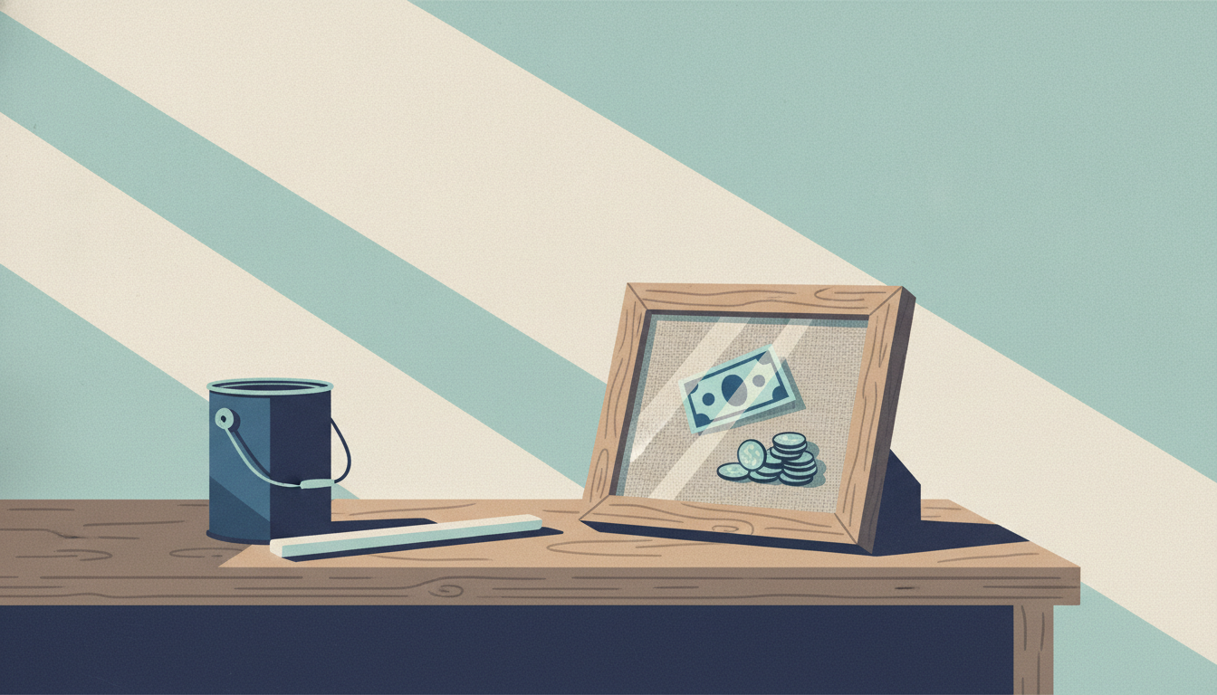 Vintage desk with a printed PayPal receipt and notebook, illustrating key sales lessons for new entrepreneurs.